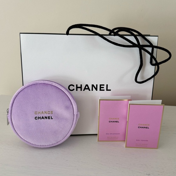 CHANEL Other - Chanel Chance Purple Limited Edition Pouch Set